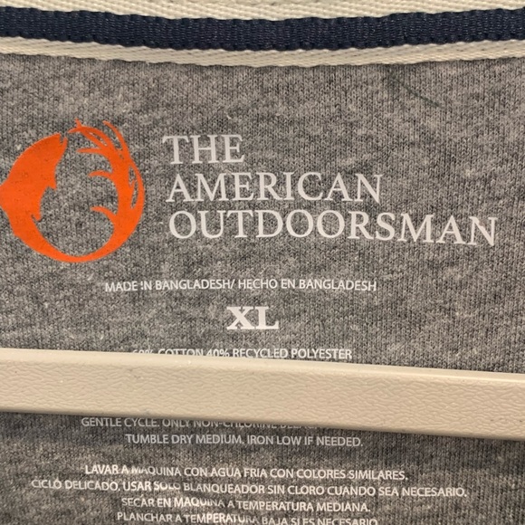NWT Mens American Outdoorsmen Henley - Picture 3 of 4